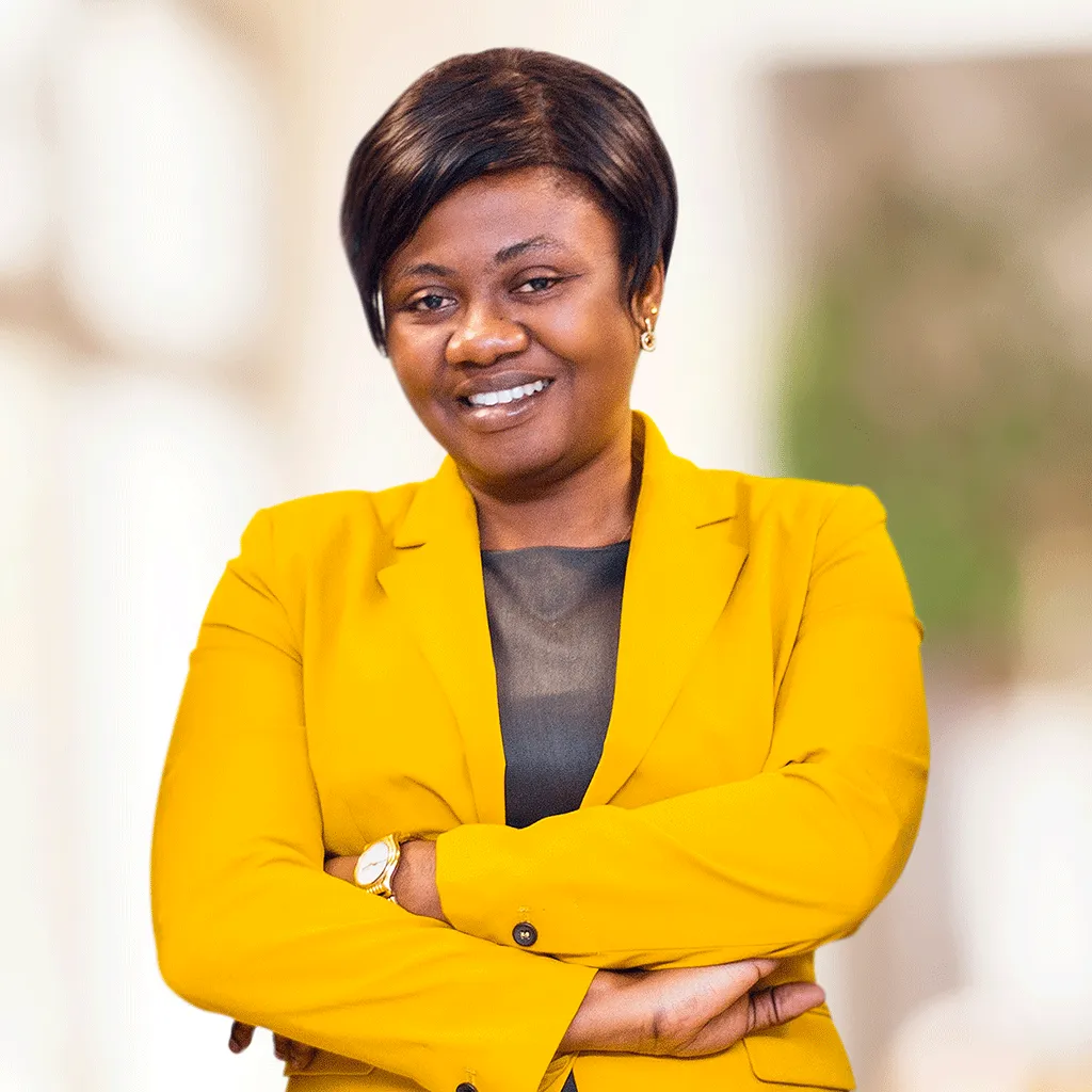 Faustina Serwaa, Manager of General Programs at Astolinks International